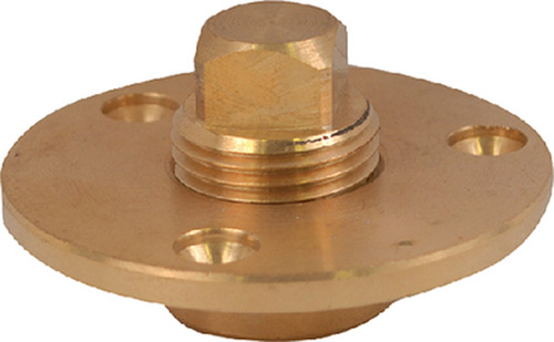 Attwood Cast Bronze Garboard Drain Plug 1/2" NPT"