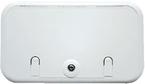 Designer Series Access Hatches - Locking, 11" x 15" White"