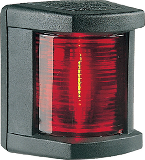 Hella 3562 Series 12v 1 Nm Powerboat And Yacht Navigation Lamp, Black Housing, Port