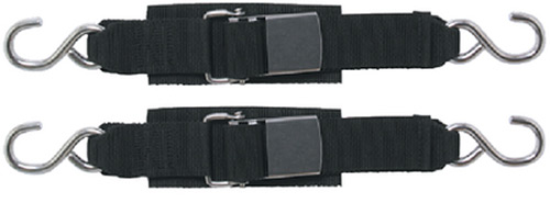 BoatBuckle Stainless Steel Kwik-Lok Transom Tie-Downs (2 Per Pack)