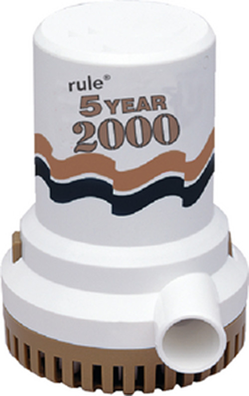 Rule Gold Series High Capacity Manual Bilge Pump 12V