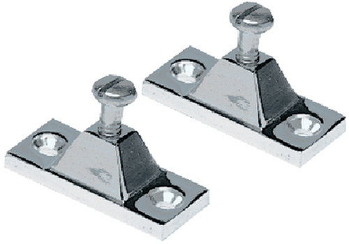 Taylorchromed Zamak Side Mount Deck Hinge (Sold As Pair)