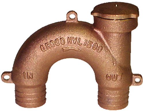 Groco HVL Bronze Vented Loop For Hose