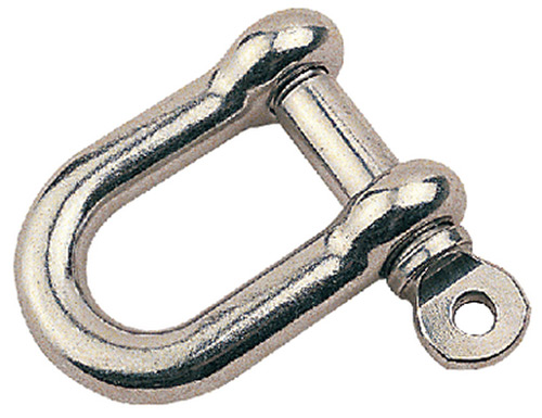 3/16" Stainless Steel Bow Shackle, Bulk"