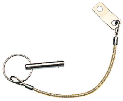 Straight Release Pin w/Lanyard