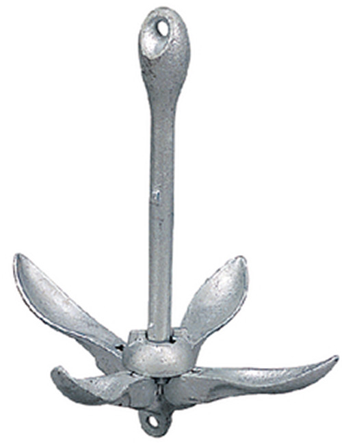 Galvanized Folding Anchor 18Lbs