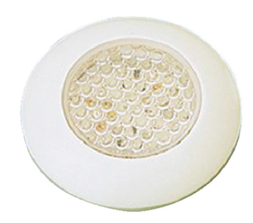 White LED Courtesy Light, White Housing