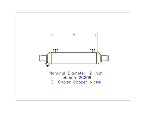 Replacement Heat Exchanger, Lehman #2C207