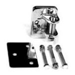 Transom Bracket Kit RH Reverse Polished 316/304 SS