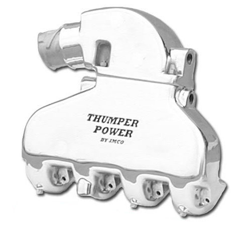 Thumper Power - Polished Big Block Exhaust System w/Shift Bracket