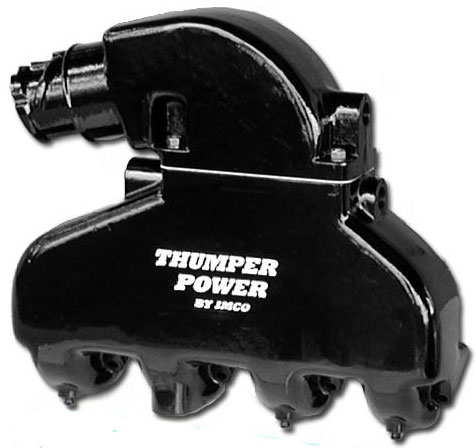 Thumper Power - Black Big Block Exhaust System w/Shift Bracket