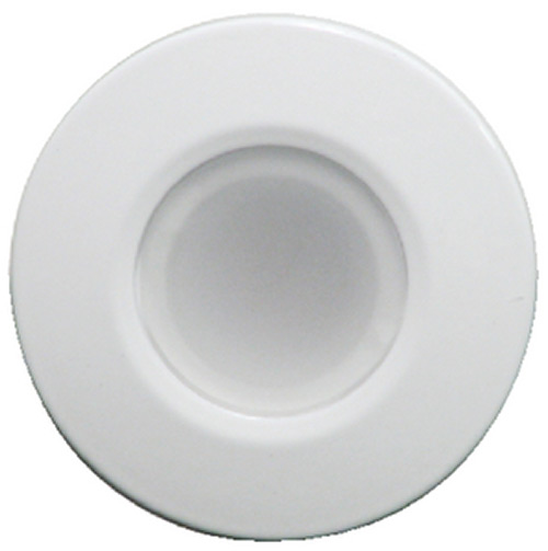 Lumitec Orbit Flush Mount Down Light, White Bezel, White Dimming/Blue/Red Light