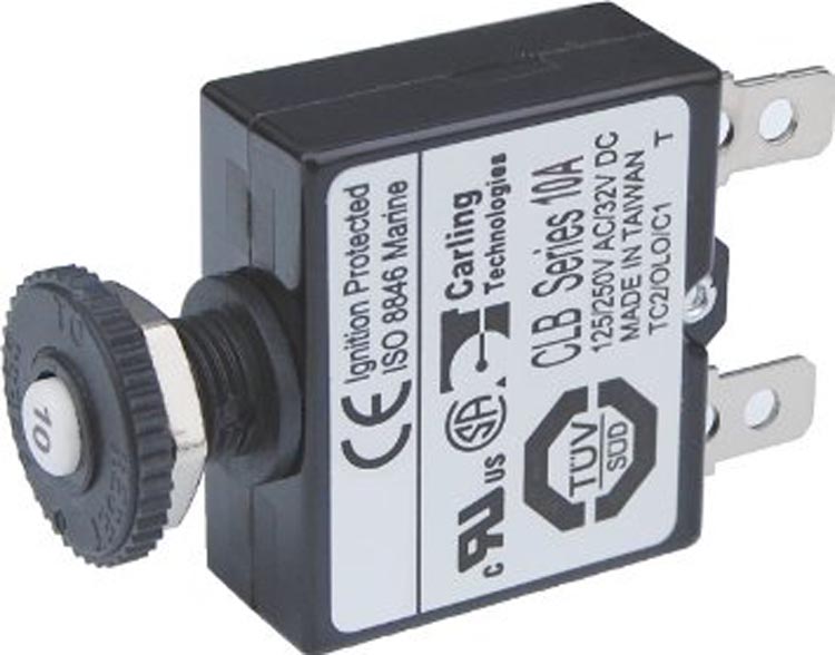 Circuit Breaker Push-Button 10A