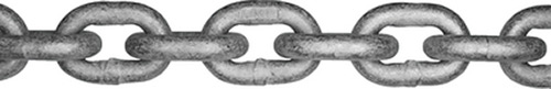 Grade 30 Proof Coil Hot Dip Galvanized Chain, 5/16" x 92' Pail"