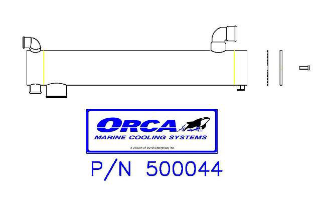 Replacement Heat Exchanger 4 x 26