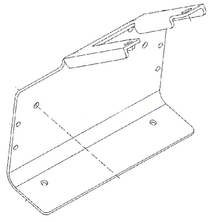 BRACKET Mercruiser 807951T