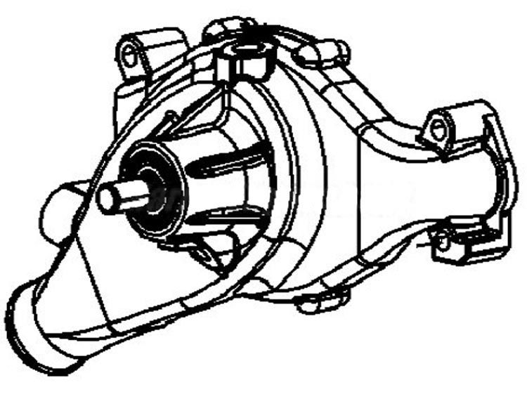 PUMP ASSY-WATER Mercruiser 811573A04