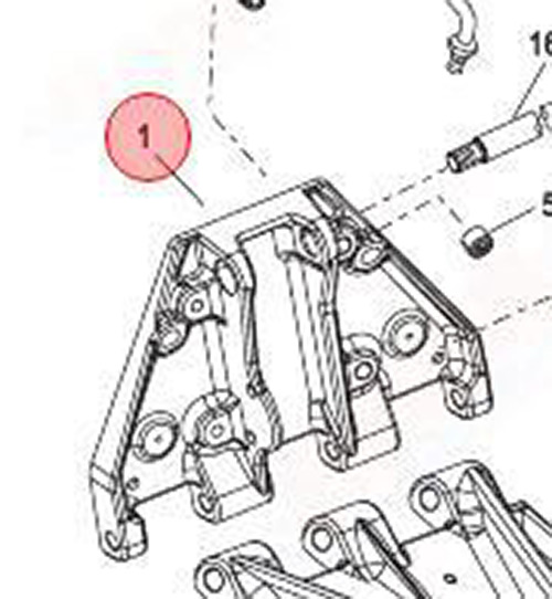 PLATE ASSY-UPPER Mercruiser 841215T01