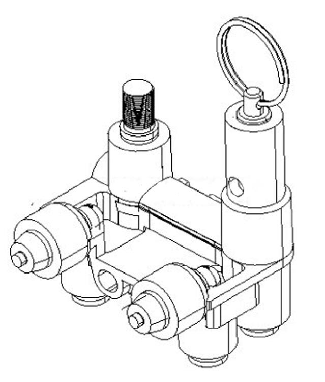 MANIFOLD-AIR Mercruiser 863053T