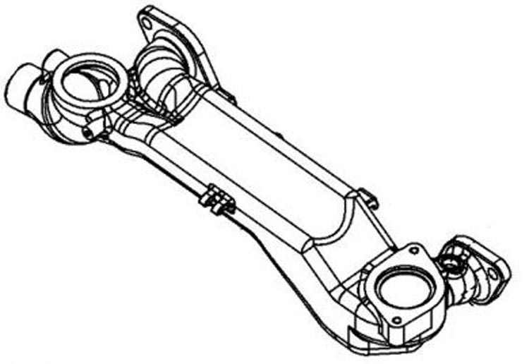 CROSSOVER-COOLANT Mercruiser 863771T