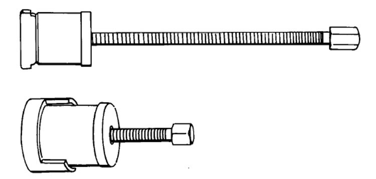 Front Main Bearing and Camshaft Bearing Puller 91-801333508