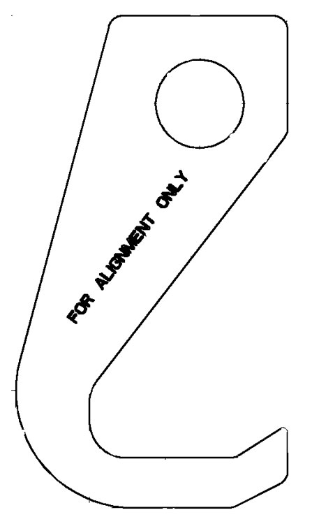 Alignment Hook 91-863375A1