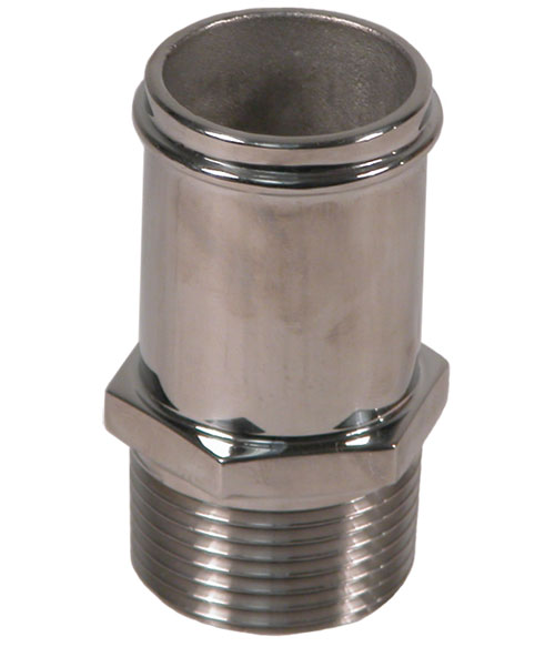 Cast Stainless Fitting 1" NPT To 1-1/4" Straight