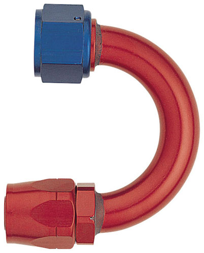 -10 AN 180° Fixed Hose End
