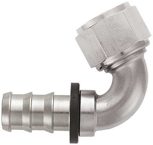 Super Nickel 120 Degree Push-On Hose End