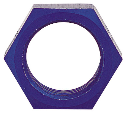 Blue Bulkhead Nut