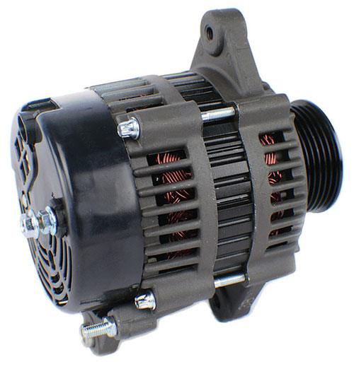 Replacement 12V 140-Amp Alternator High Output Replacement for  Merc #862031T and Others