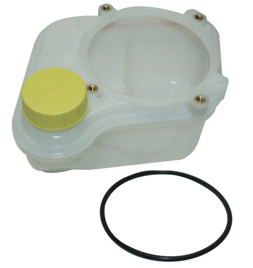 Trim Pump Reservoir - "Late" Model Four Bolt Style - Right Hand Inlet