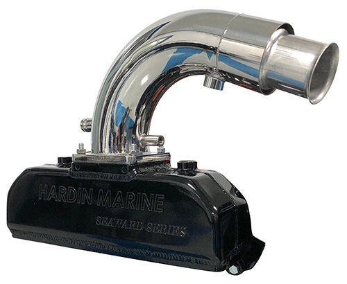 Seaward Series 6.2L, 350 Mag MPI, 350 MPI Alpha-Bravo EC  (Catalyzed-Delete) Exhaust System