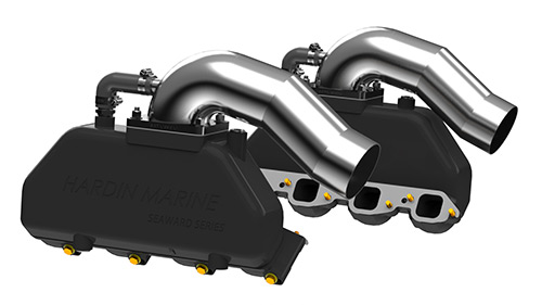 Seaward Series Big Block Chevy Exhaust System