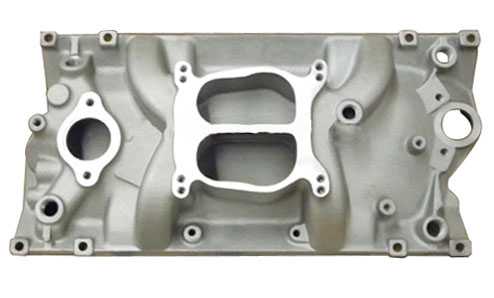 Small Block Chevy '57-'95 Satin Intake Manifolds