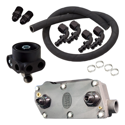 Plate Style Engine Oil Control Kit Up To 900HP, Gen 5/6 BBC, Thermostatic