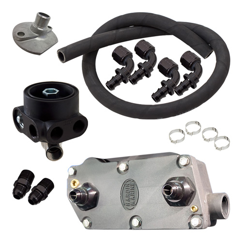 Plate Style Engine Oil Control Kit Up To 1000HP, Gen 4 BBC, Thermostatic