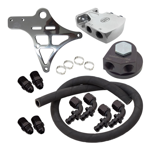 BBC Gen. 4 Oil Filter Relocation Kit - Standard