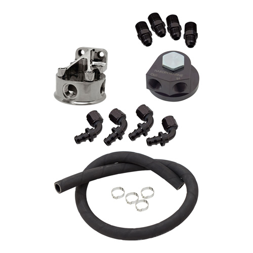 BBC Gen. 4 Oil Filter Relocation Kit - Standard