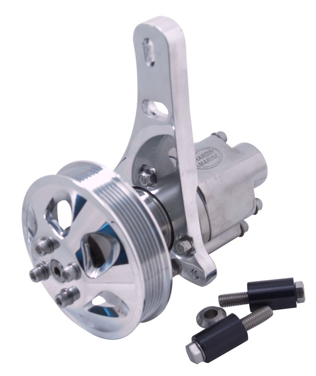 Gen 4 Stainless Steel Pump And Bracket Mercury Sea Pump Assembly - Serpentine