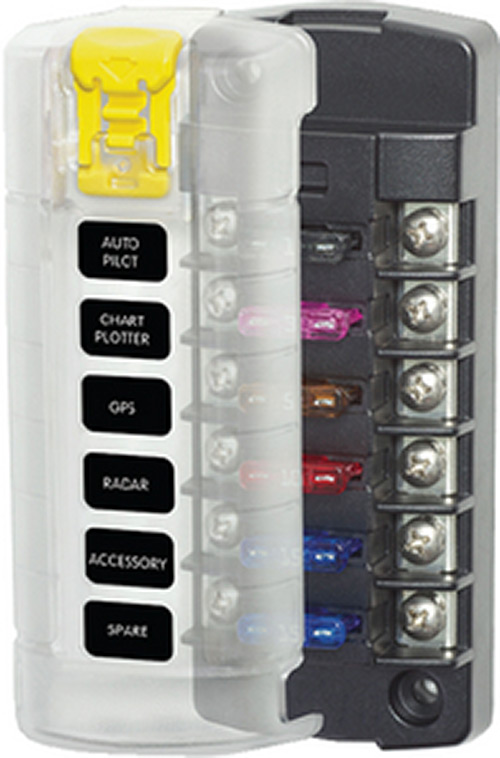 St Blade Fuse Block W/Independent Circuits