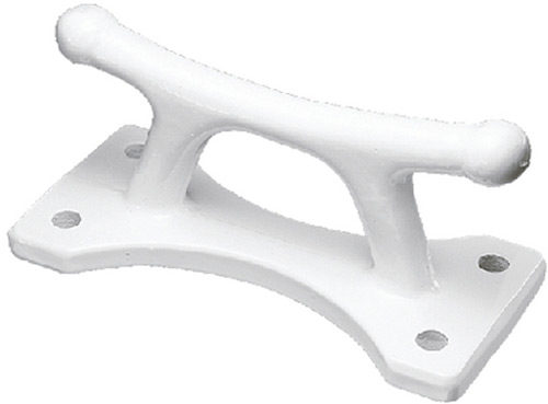 Dock Edge Dock Cleat Classic 4-1/2" White Almag"