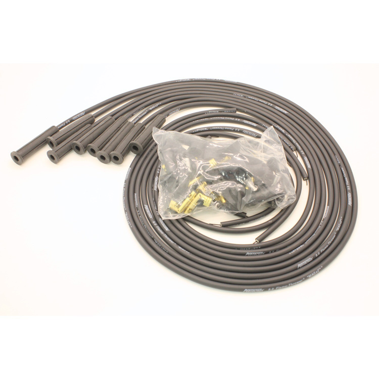 8mm Straight Plug Boot Wire Set