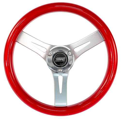 13-1/2" Max Papis Corsa Steering Wheel with Billet Cap