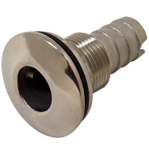 1-1/4" Slip-On Hose Stainless Steel Water Discharge Fitting