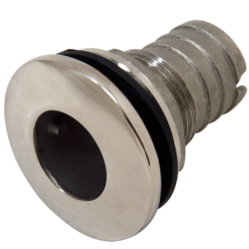 1-1/8" Slip-On Hose Stainless Steel Water Discharge Fitting