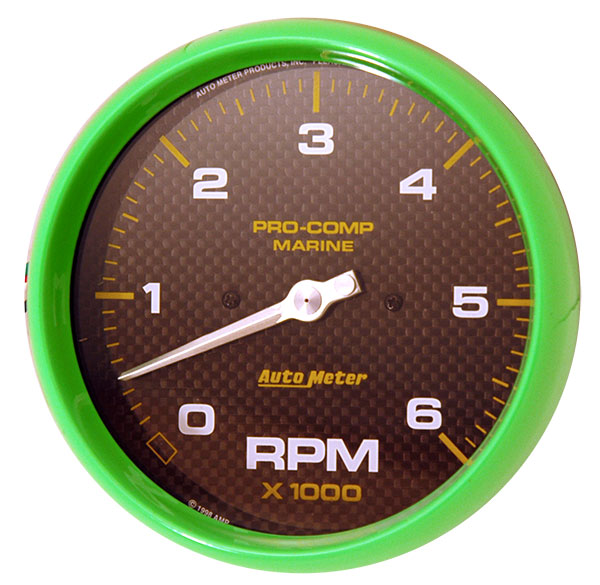 Autometer 4-5/8" 6000 RPM Pro-Comp Tachometer