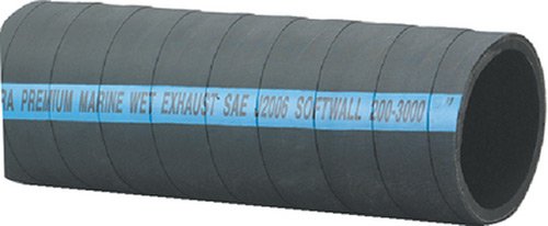 Softwall Exhaust/Water Hose, 2 1/2" x 12 1/2'