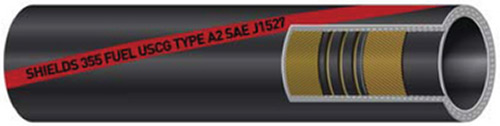 Type A2 Fuel Fill Hose, 1 1/2" x 12 1/2'
