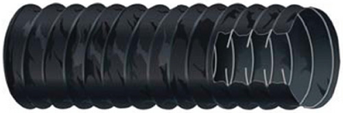 3" X 50' Black Extra Heavy-Duty Vinylvent Duct Hose"
